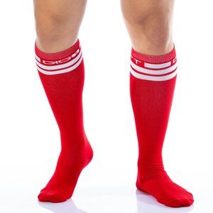 GIGO SOCCER SOCKS RED